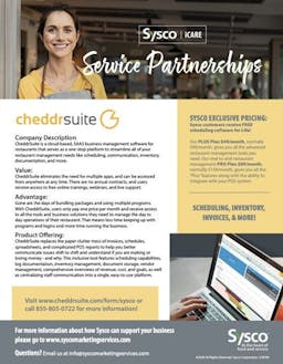 Sysco Solutions One-Sheet